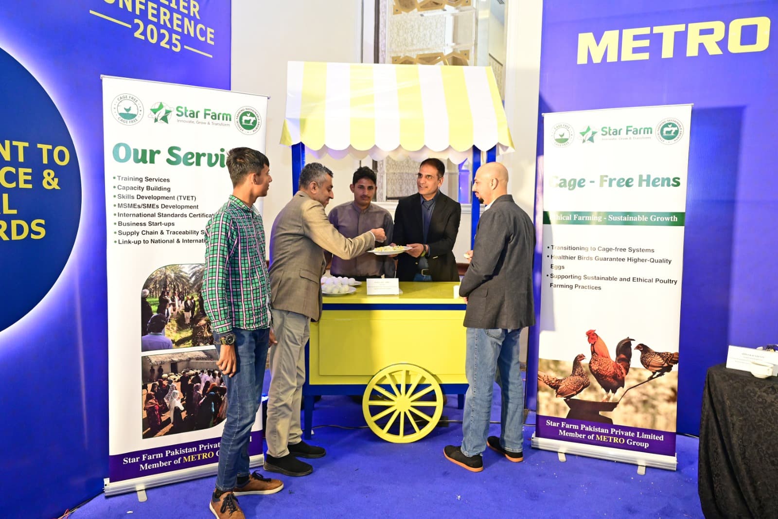 Promoting Cage-Free Eggs on METRO Supplier Conference 2025