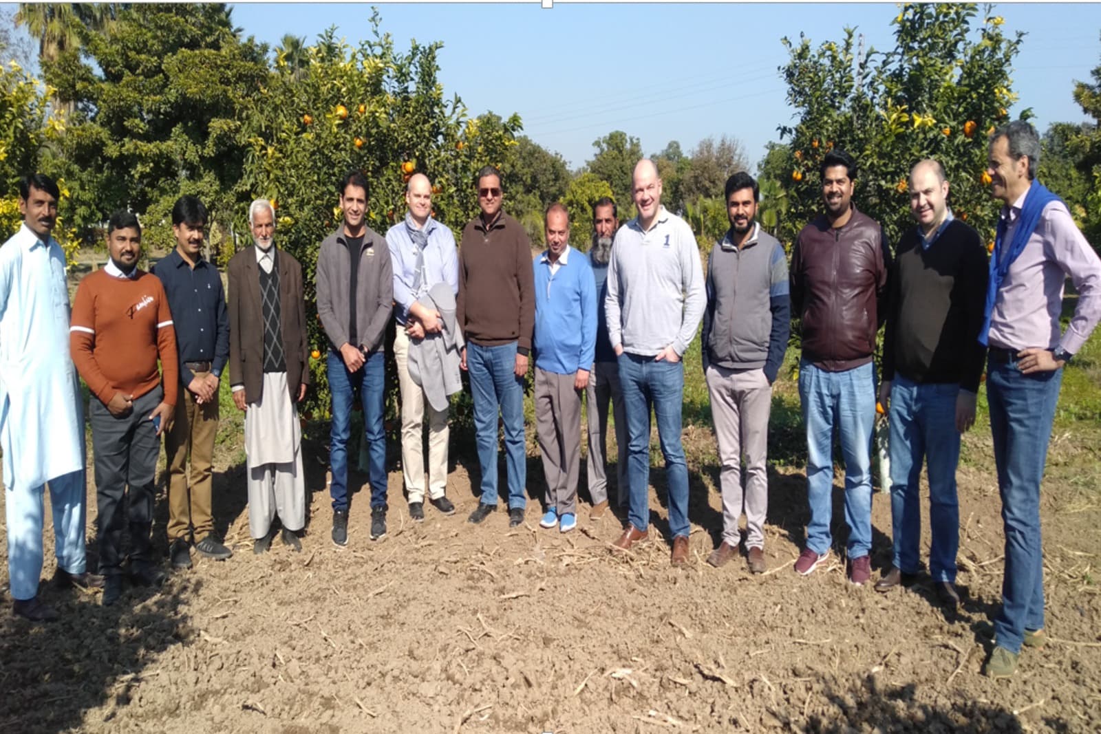 High-Level Delegation Visit to Citrus Farm – 2020
